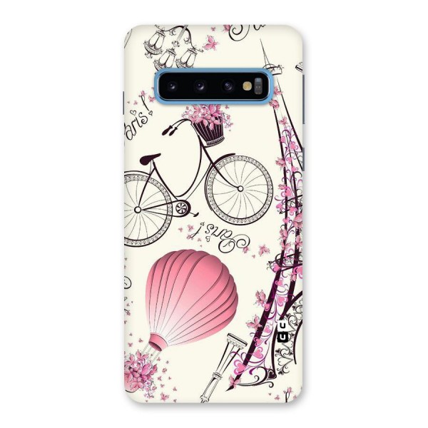 Flower Clipart Design Back Case for Galaxy S10