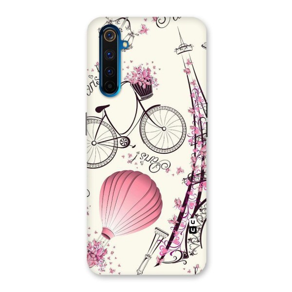 Flower Clipart Design Back Case for Realme 6 Pro