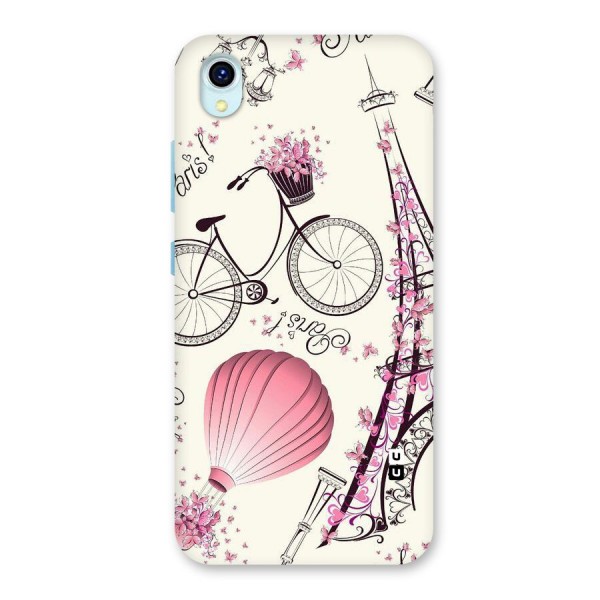 Flower Clipart Design Back Case for Vivo Y1s