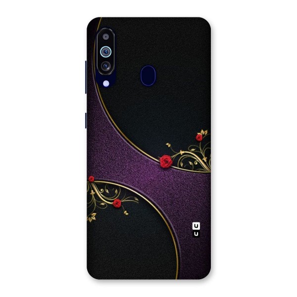 Flower Curves Back Case for Galaxy A60