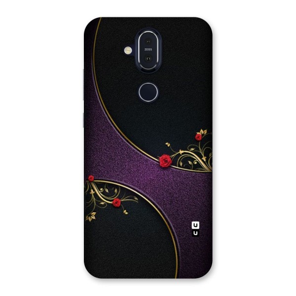 Flower Curves Back Case for Nokia 8.1