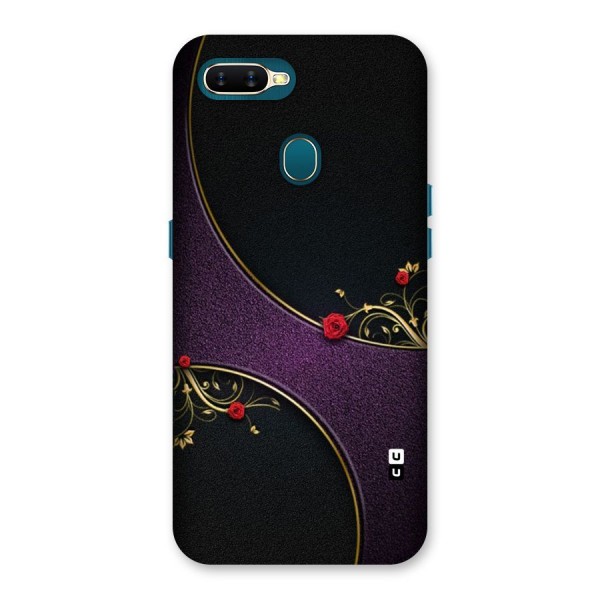 Flower Curves Back Case for Oppo A7