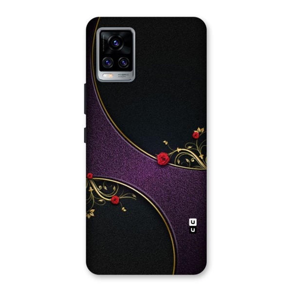 Flower Curves Back Case for Vivo V20 Pro