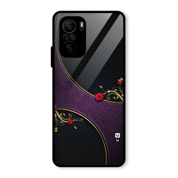 Flower Curves Glass Back Case for Mi 11x