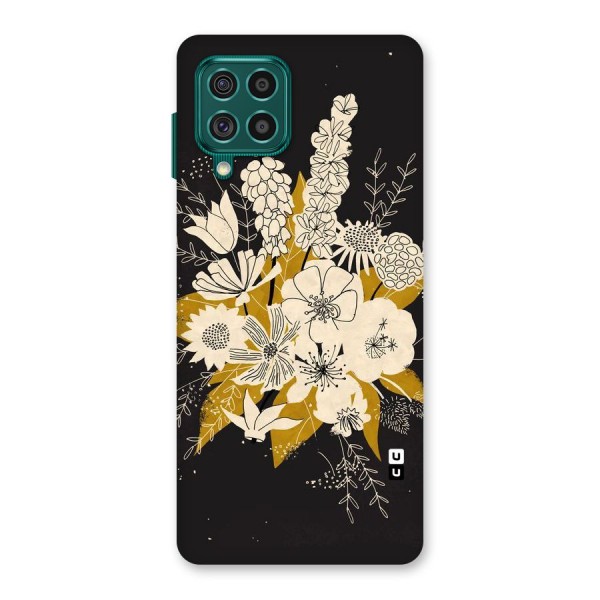 Flower Drawing Back Case for Galaxy F62