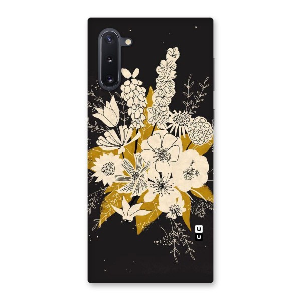 Flower Drawing Back Case for Galaxy Note 10