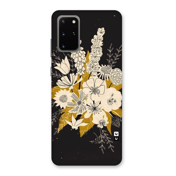 Flower Drawing Back Case for Galaxy S20 Plus