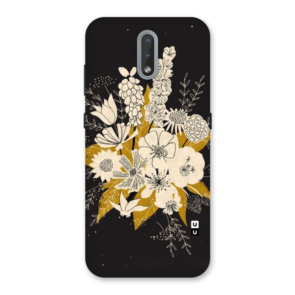 Flower Drawing Back Case for Nokia 2.3