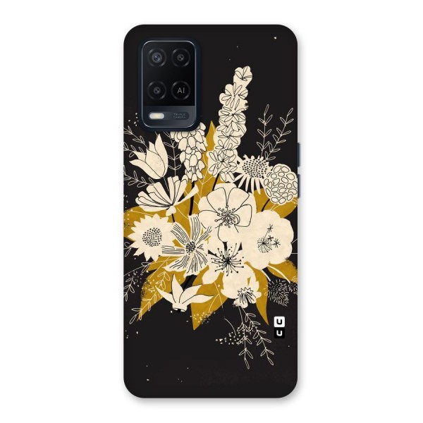 Flower Drawing Back Case for Oppo A54