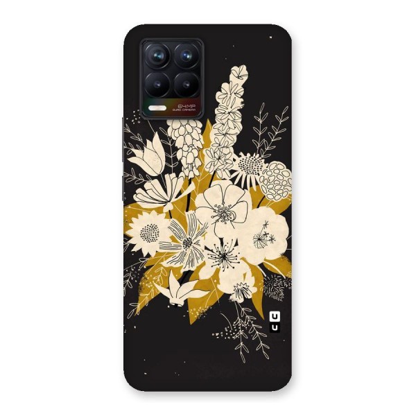 Flower Drawing Back Case for Realme 8