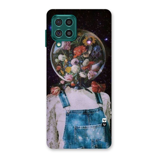 Flower Face Back Case for Galaxy F62