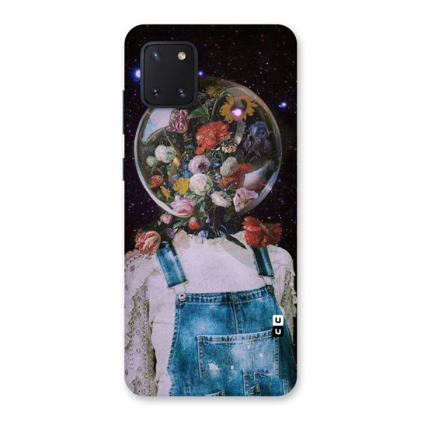 Flower Face Back Case for Galaxy Note 10 Lite