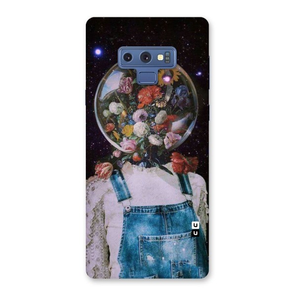 Flower Face Back Case for Galaxy Note 9