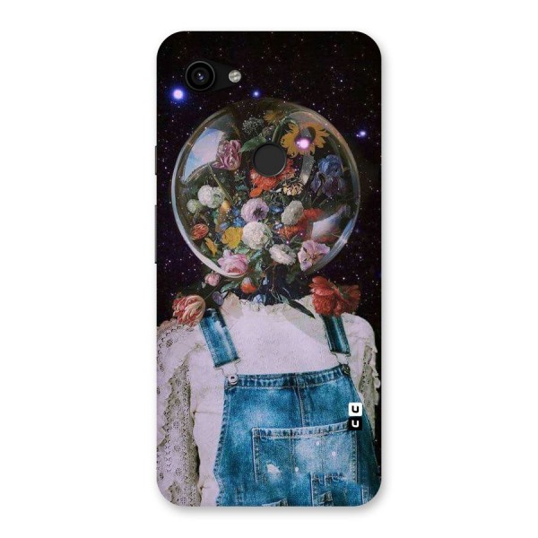 Flower Face Back Case for Google Pixel 3a XL