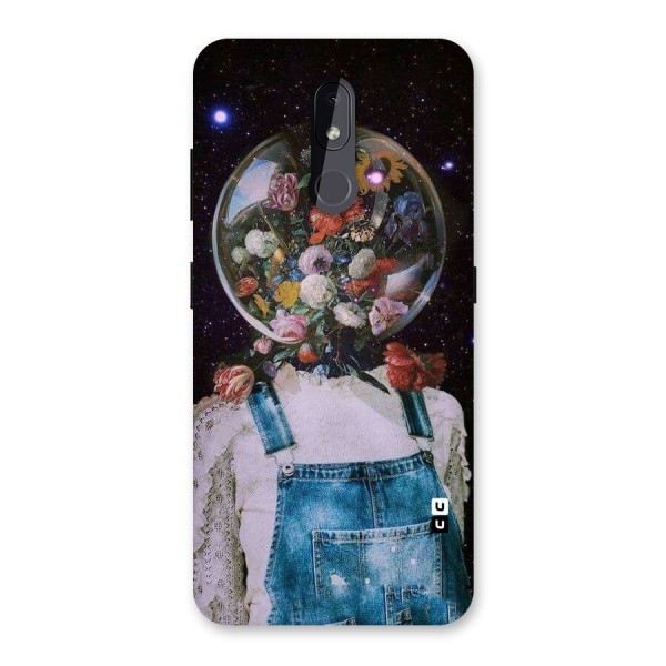 Flower Face Back Case for Nokia 3.2