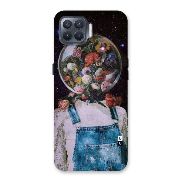 Flower Face Back Case for Oppo F17 Pro