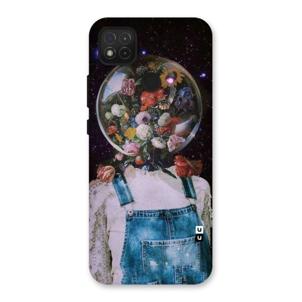 Flower Face Back Case for Redmi 9C