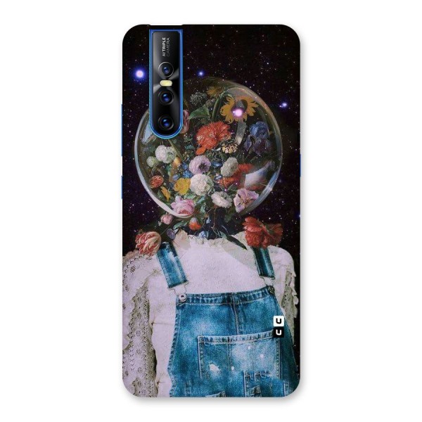 Flower Face Back Case for Vivo V15 Pro