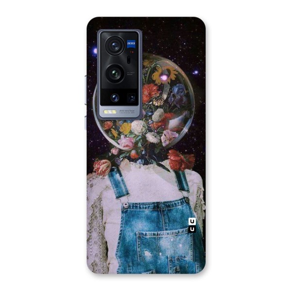 Flower Face Back Case for Vivo X60 Pro Plus