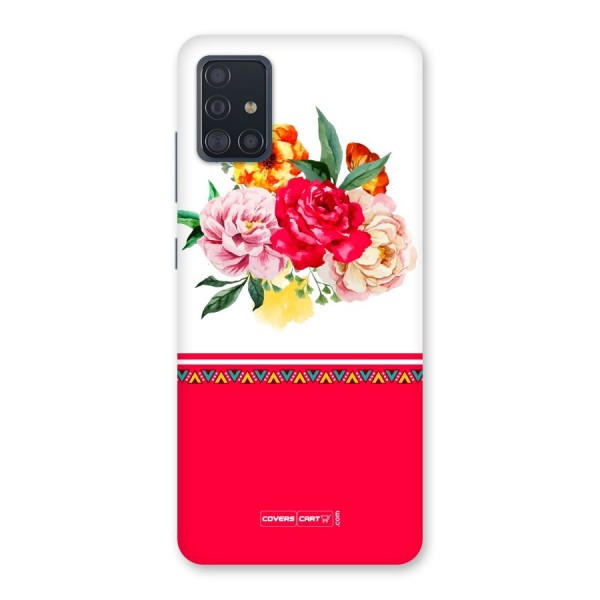 Flower Fusion Back Case for Galaxy A51