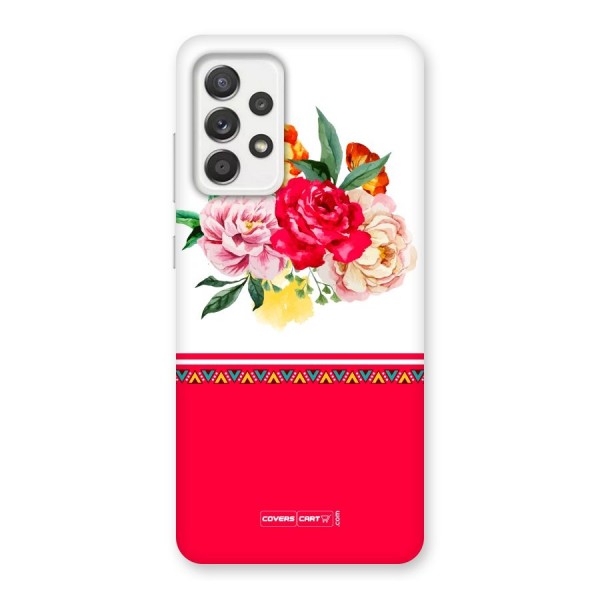 Flower Fusion Back Case for Galaxy A52