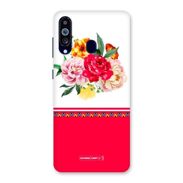 Flower Fusion Back Case for Galaxy A60