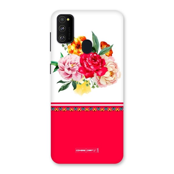 Flower Fusion Back Case for Galaxy M21