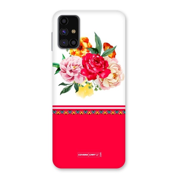 Flower Fusion Back Case for Galaxy M31s