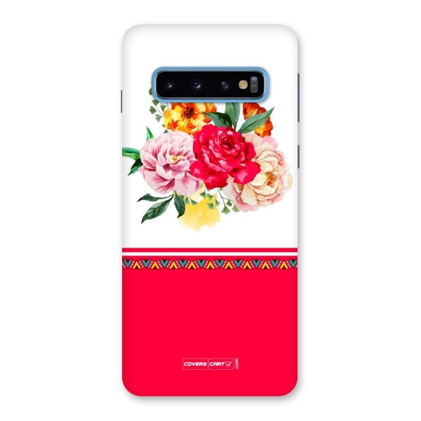 Flower Fusion Back Case for Galaxy S10