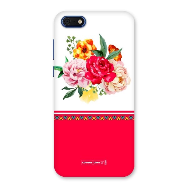 Flower Fusion Back Case for Honor 7s