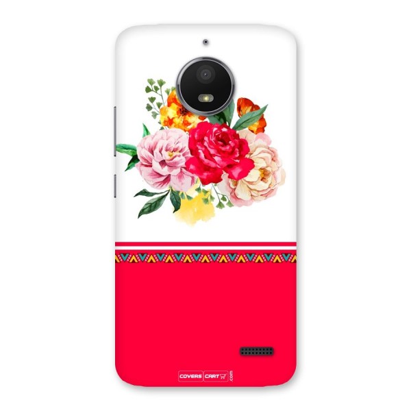 Flower Fusion Back Case for Moto E4