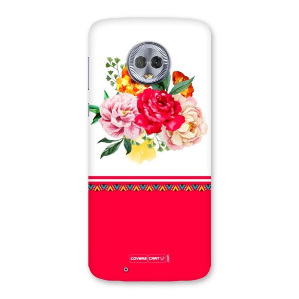 Flower Fusion Back Case for Moto G6