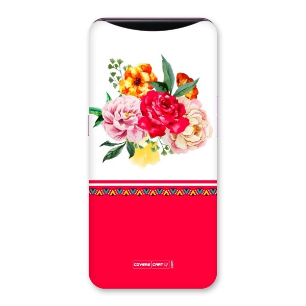 Flower Fusion Back Case for Oppo Find X