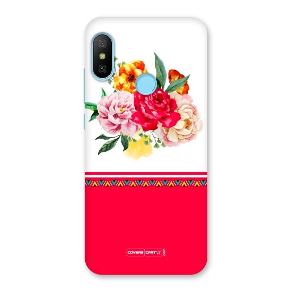 Flower Fusion Back Case for Redmi 6 Pro