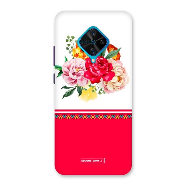 Flower Fusion Back Case for Vivo S1 Pro