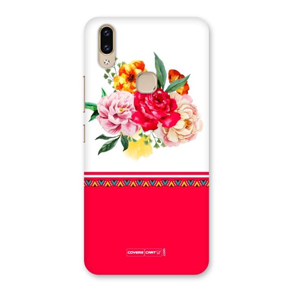 Flower Fusion Back Case for Vivo V9