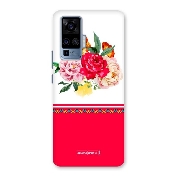 Flower Fusion Back Case for Vivo X50 Pro