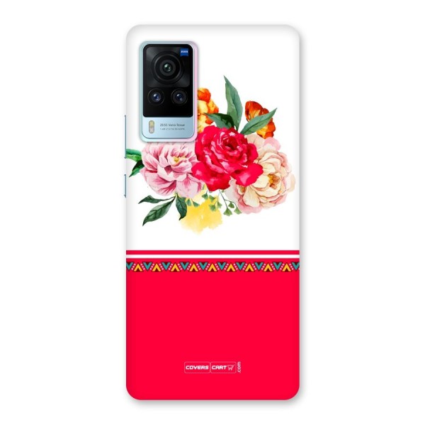 Flower Fusion Back Case for Vivo X60 Pro