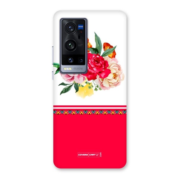 Flower Fusion Back Case for Vivo X60 Pro Plus