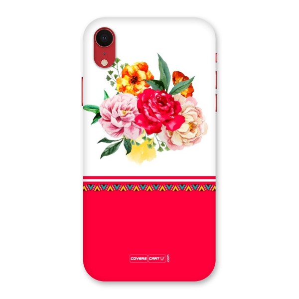 Flower Fusion Back Case for iPhone XR