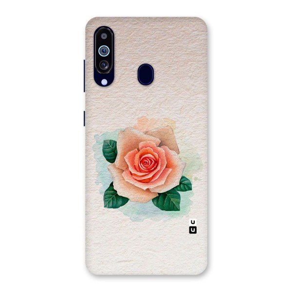 Flower Water Art Back Case for Galaxy A60