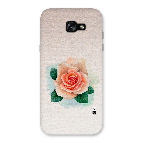 Flower Water Art Back Case for Galaxy A7 (2017)