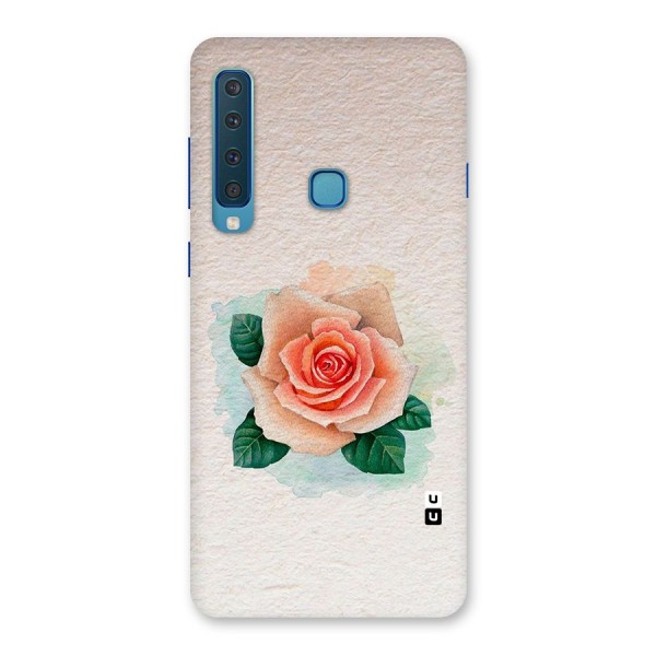 Flower Water Art Back Case for Galaxy A9 (2018)