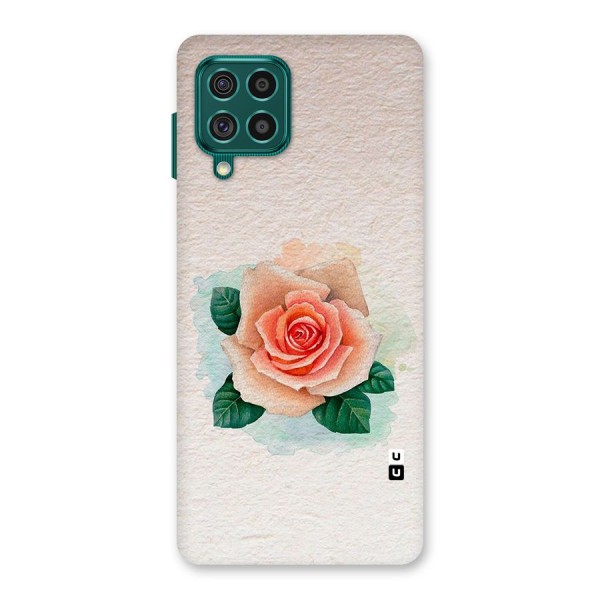 Flower Water Art Back Case for Galaxy F62