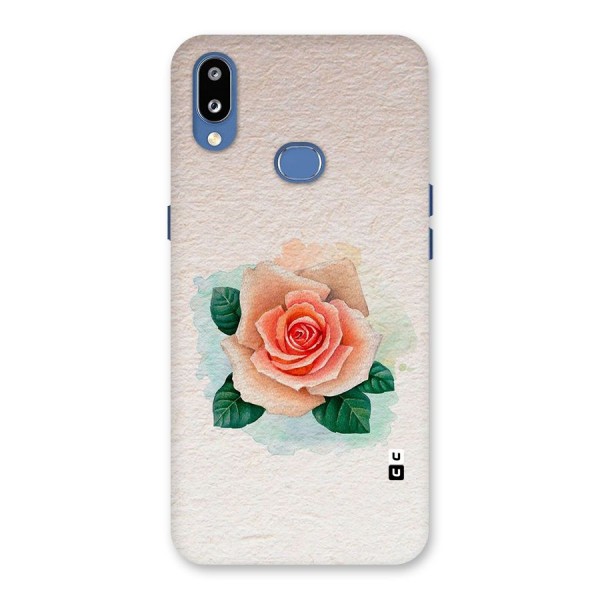 Flower Water Art Back Case for Galaxy M01s