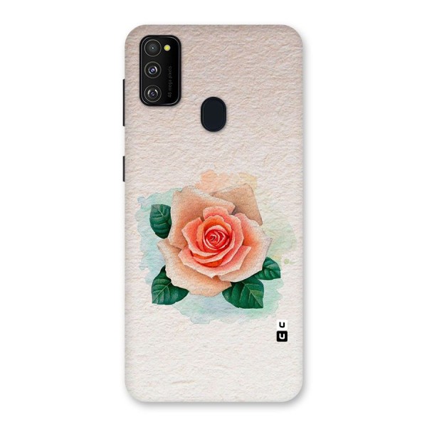 Flower Water Art Back Case for Galaxy M21