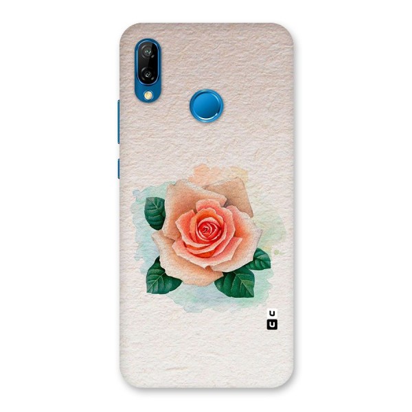 Flower Water Art Back Case for Huawei P20 Lite