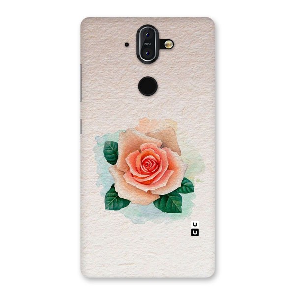 Flower Water Art Back Case for Nokia 8 Sirocco