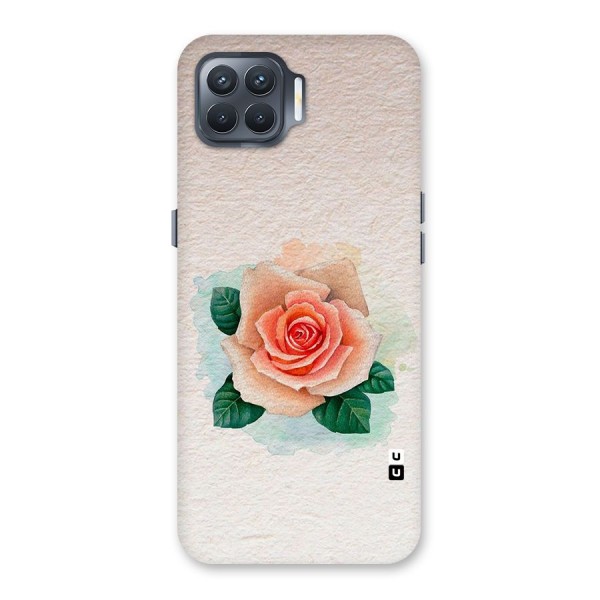 Flower Water Art Back Case for Oppo F17 Pro