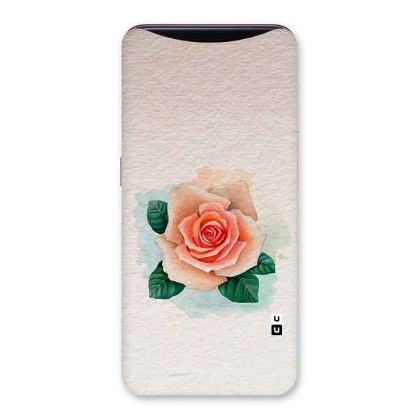 Flower Water Art Back Case for Oppo Find X